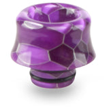 purple 510 drip tip honeycomb style