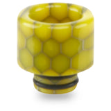 yellow 510 drip tip honeycomb style