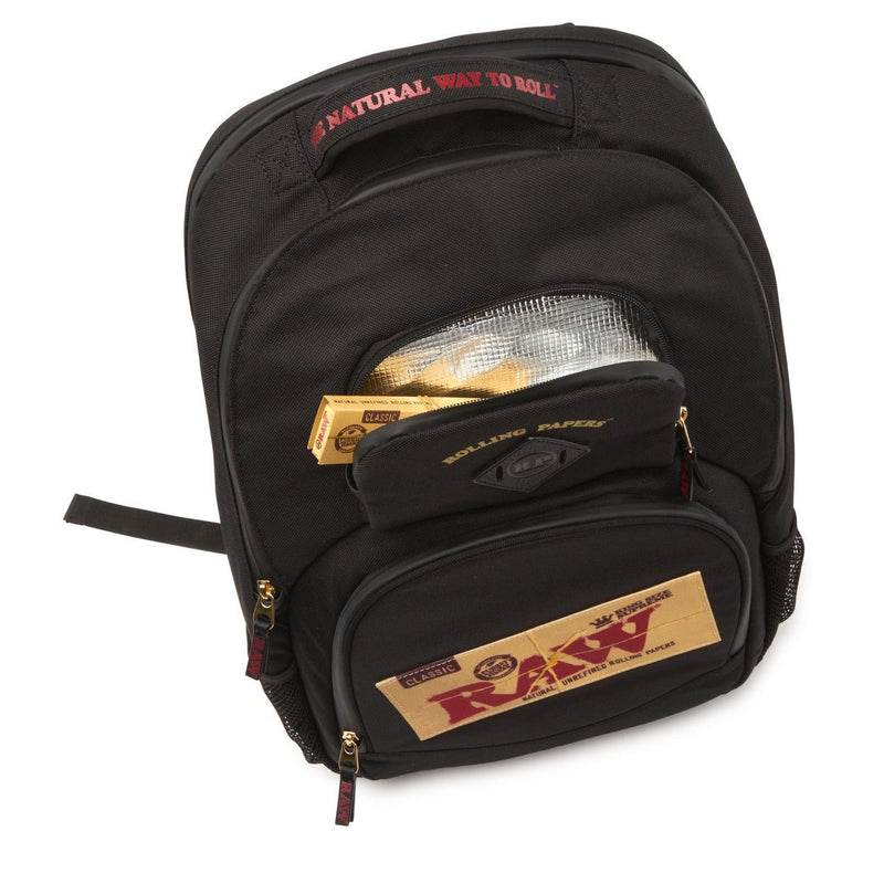 Rolling Papers x Raw Smell Proof Backpack