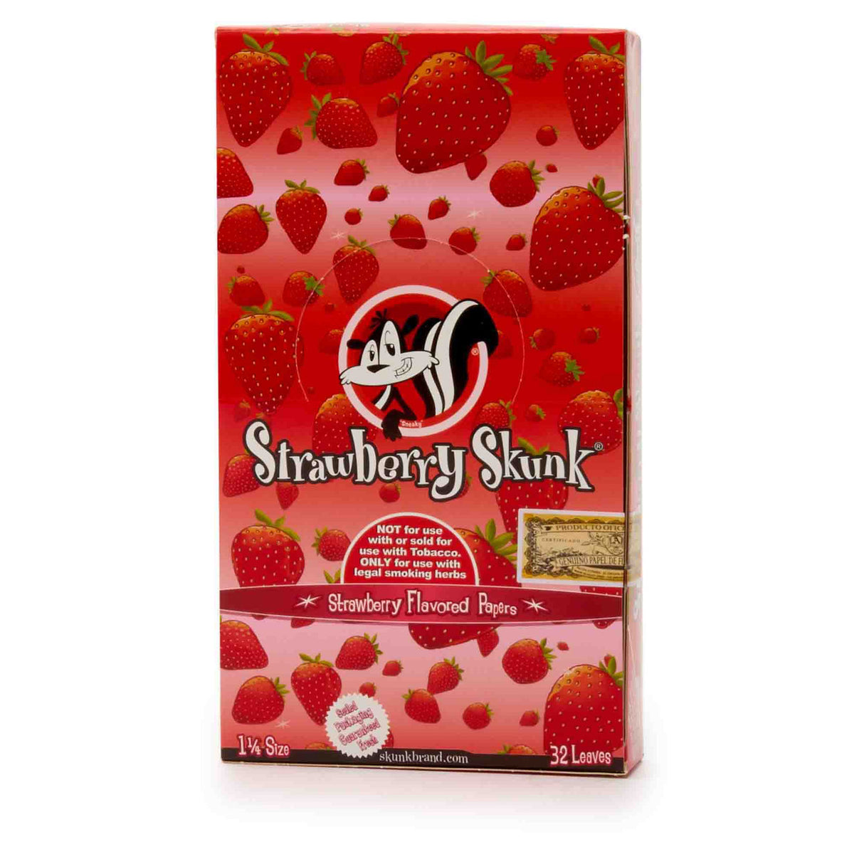 Yummy Strawberry flavored rolling papers for dry herbs