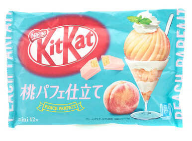 Exotic Kit Kats Peach Parfait Flavor (Japan)