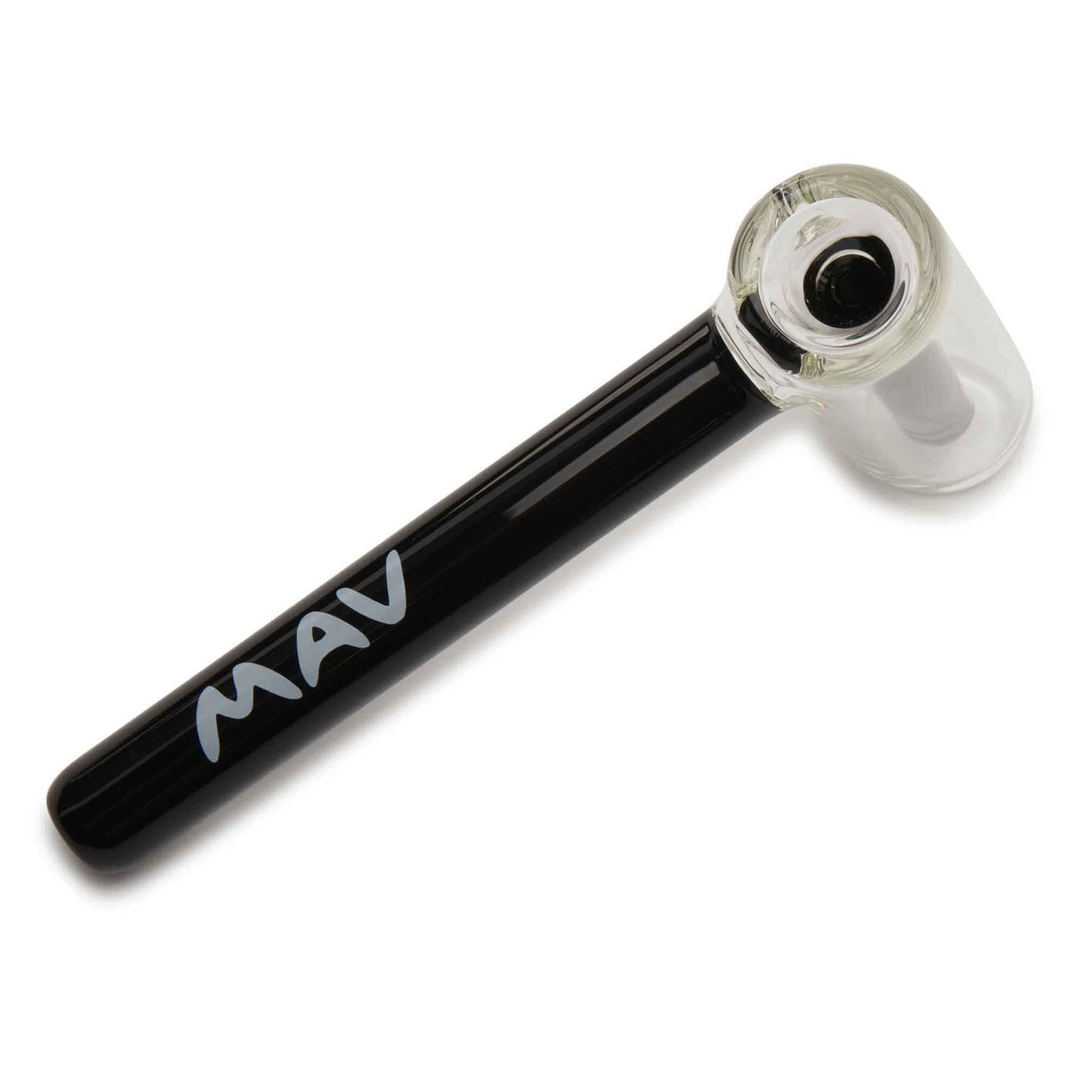 MAV Glass Scientific Bubbler Black Top View