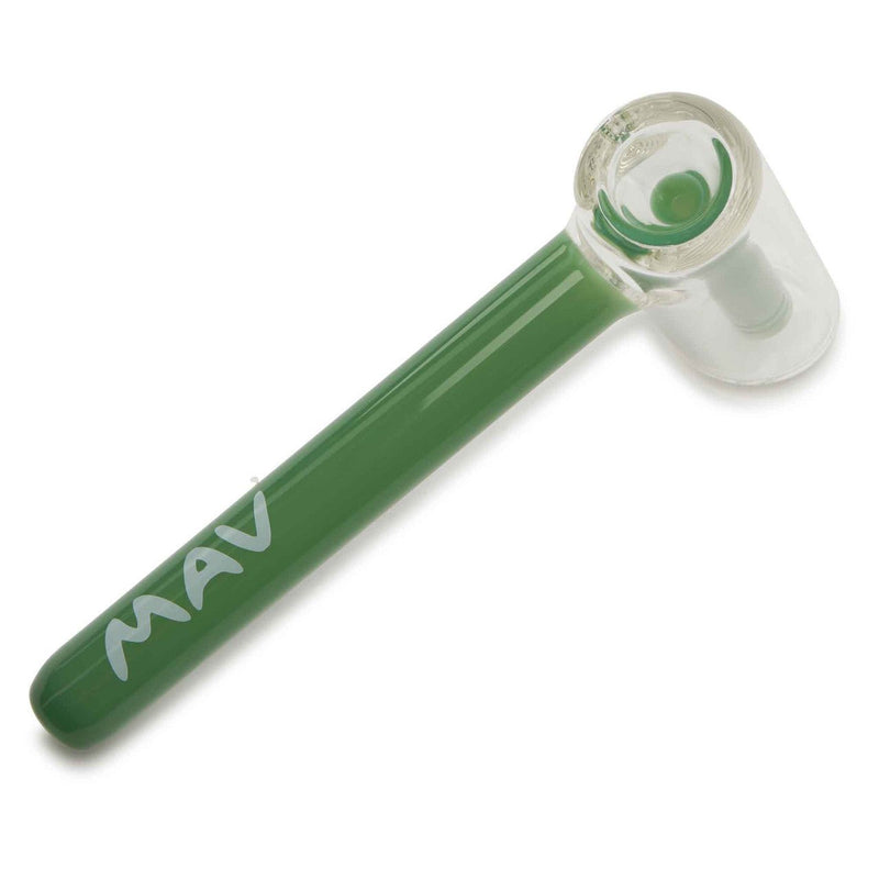 MAV Glass Scientific Bubbler Sea Foam Top View