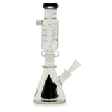 MAV Glass Mini Pyramid Coil Beaker Black