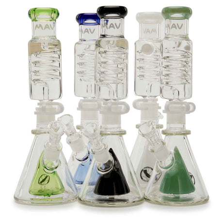 MAV Glass Mini Pyramid Coil Beaker Assorted