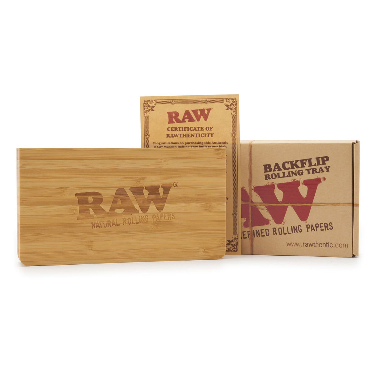 Backflip Magnetic Bamboo Rolling Tray