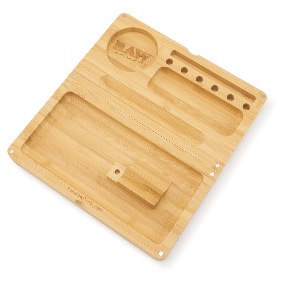 Backflip Magnetic Bamboo Rolling Tray