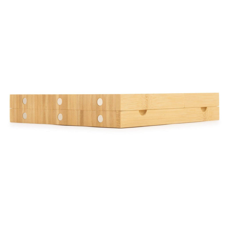 Triple Flip Magnetic Bamboo Rolling Tray
