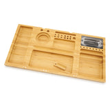 Triple Flip Magnetic Bamboo Rolling Tray