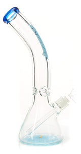 MOB Glass Bent Neck Beaker Water Pipe 8