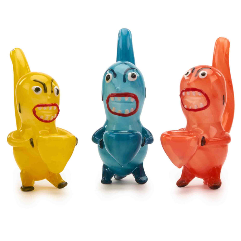 Mankey Glass Hand Pipe Assorted