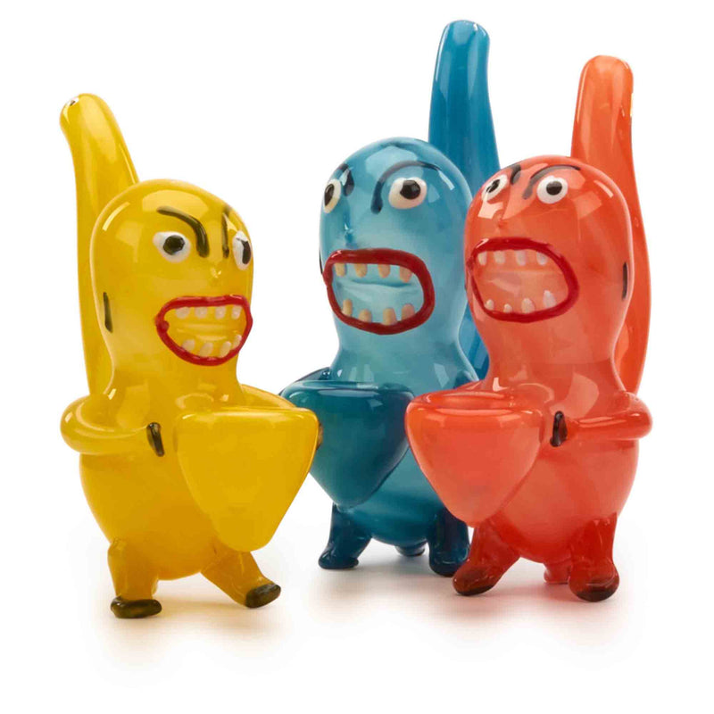 Mankey Glass Hand Pipe Assorted