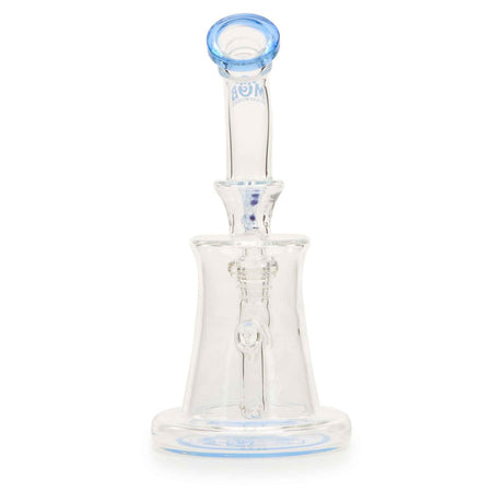 MOB Glass Hollow Triangle Premium Glass Dab Rig Blue Dream