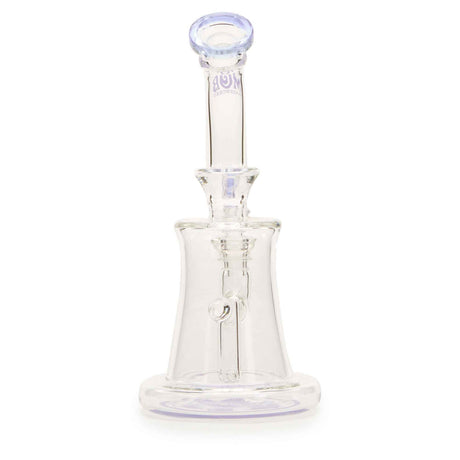 MOB Glass Hollow Triangle Premium Glass Dab Rig Purple Rain