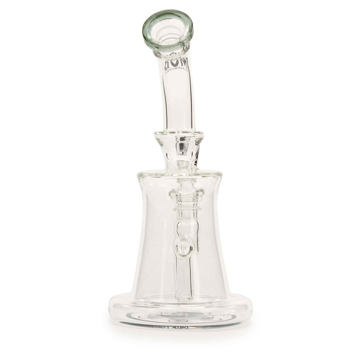 MOB Glass Hollow Triangle Premium Glass Dab Rig Slime
