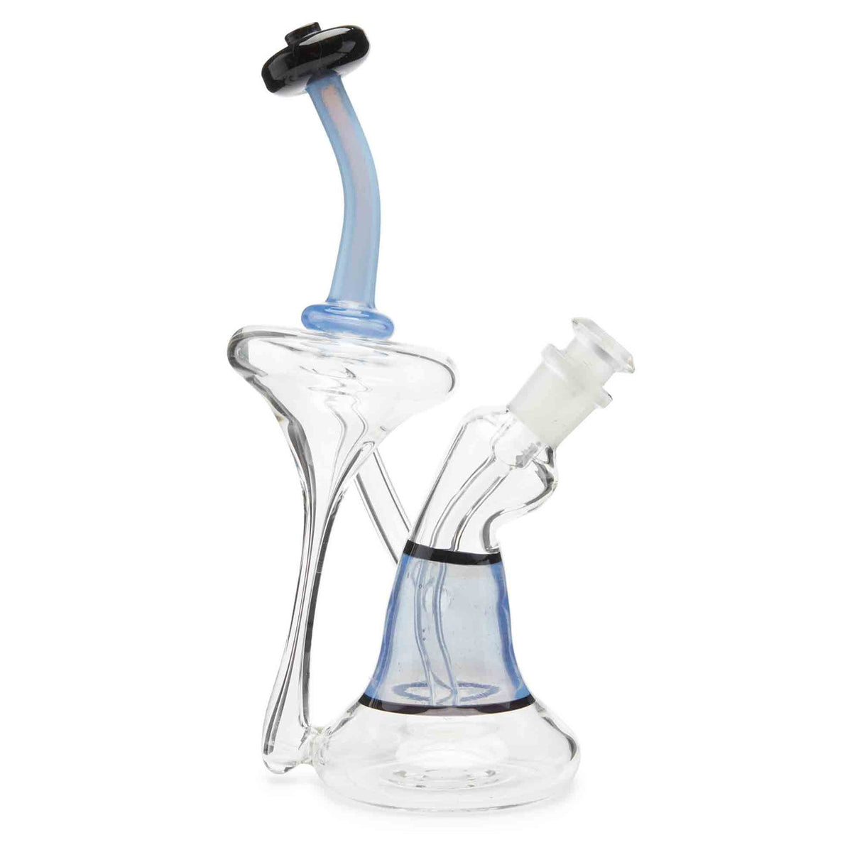 710 Lab Downstem Recycler blue