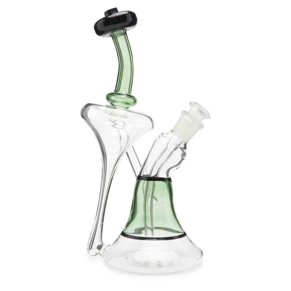 710 Lab Downstem Recycler green