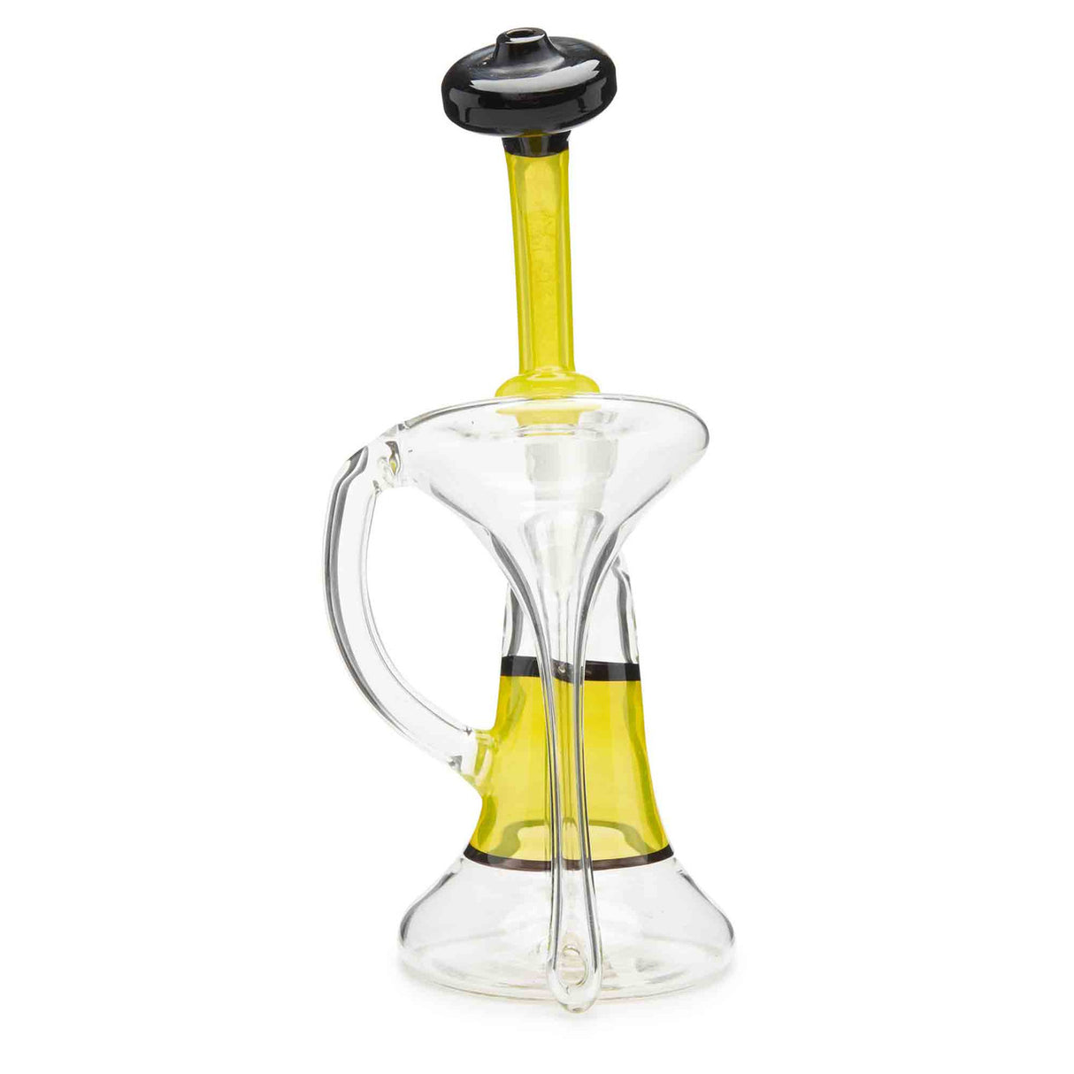 710 Lab Downstem Recycler yellow