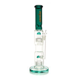 MOB Glass The Double Stack Straight Water Pipe 5