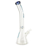 Blue  AFM Bent Neck 9mm Beaker