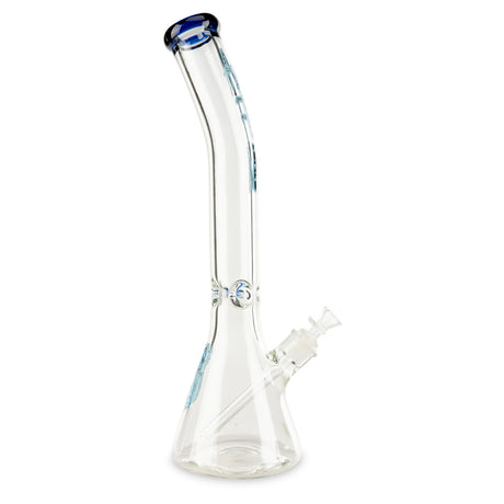 Blue  AFM Bent Neck 9mm Beaker
