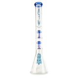 Blue AFM Double Tree 9mm Beaker