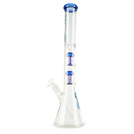 Blue AFM Double Tree 9mm Beaker