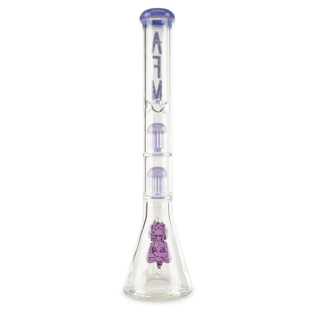 Purple AFM Double Tree 9mm Beaker