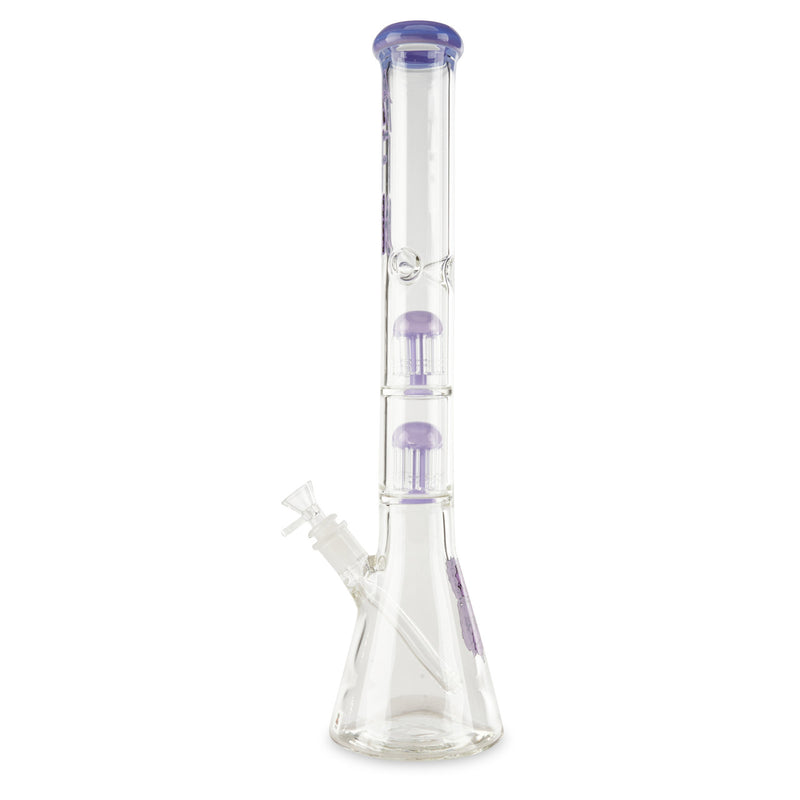 Purple AFM Double Tree 9mm Beaker