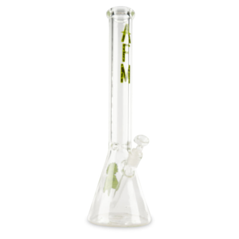 Lime Green AFM 18" 9mm Beaker Water Pipe