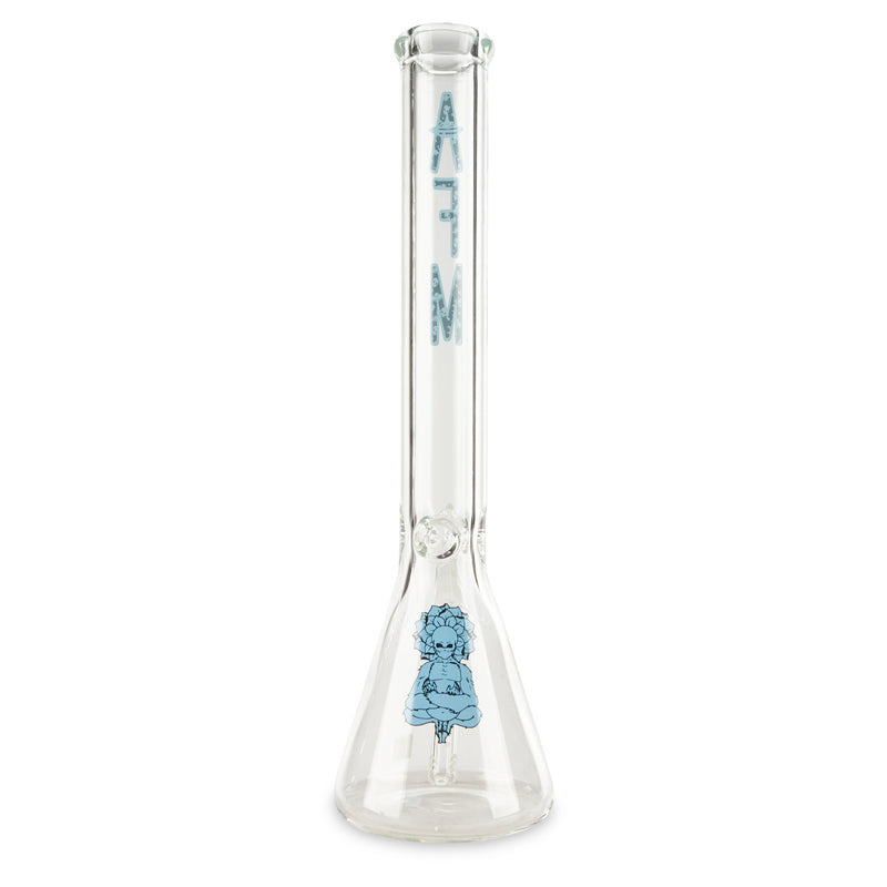 Blue AFM 18" 9mm Beaker Water Pipe