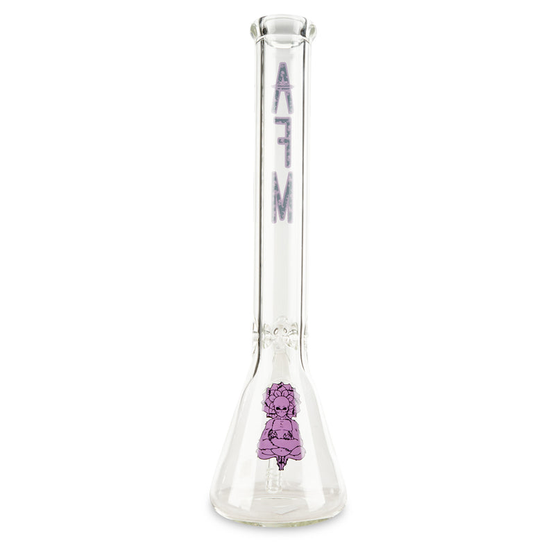 Purple AFM 18" 9mm Beaker Water Pipe