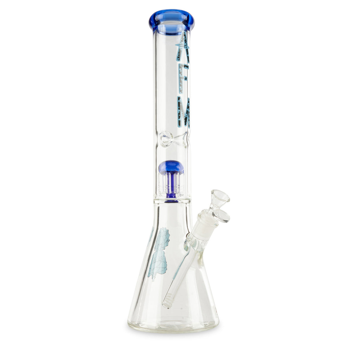 Blue AFM Single Tree 9mm Beaker