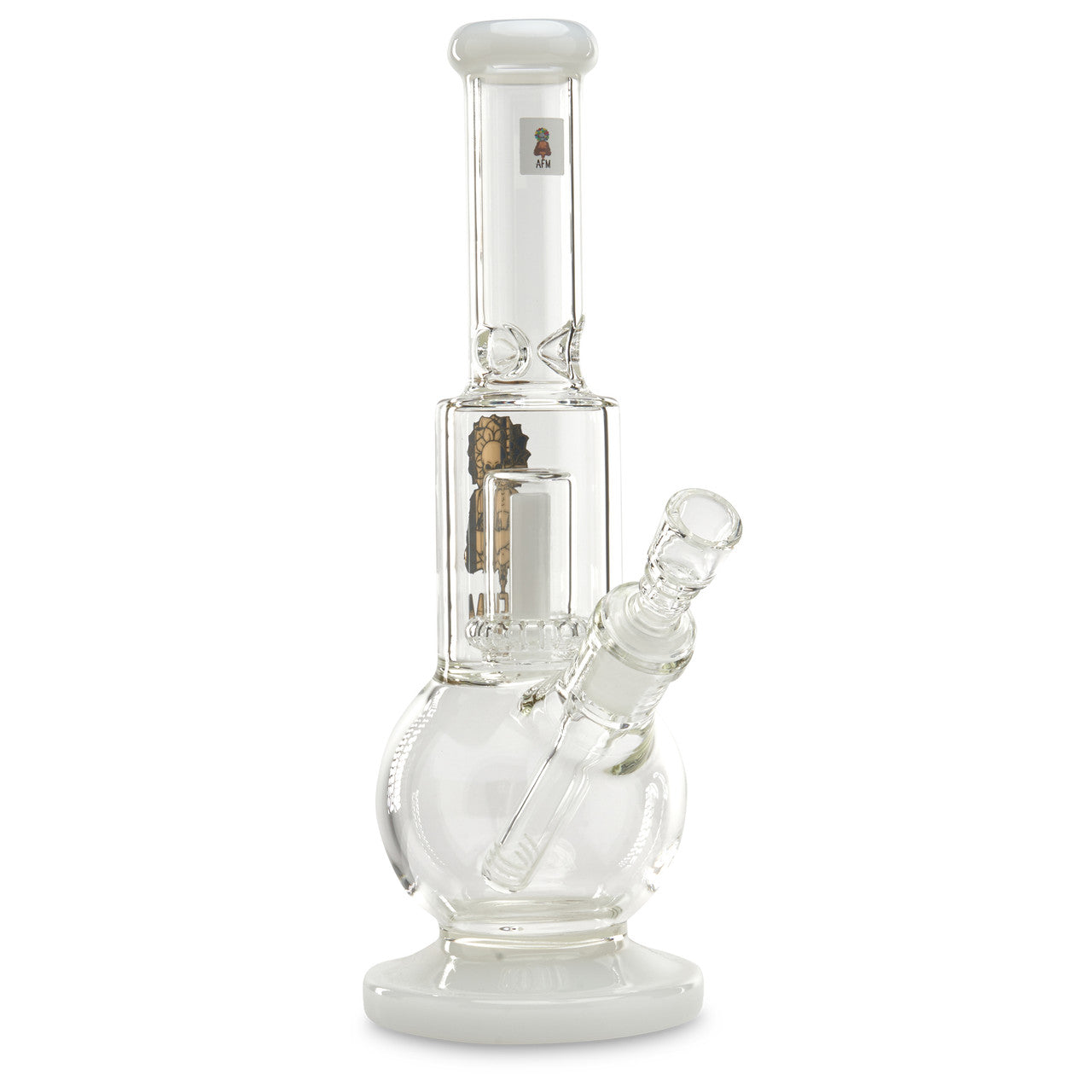 AFM Bell Bottom With UFO Perc and White Color