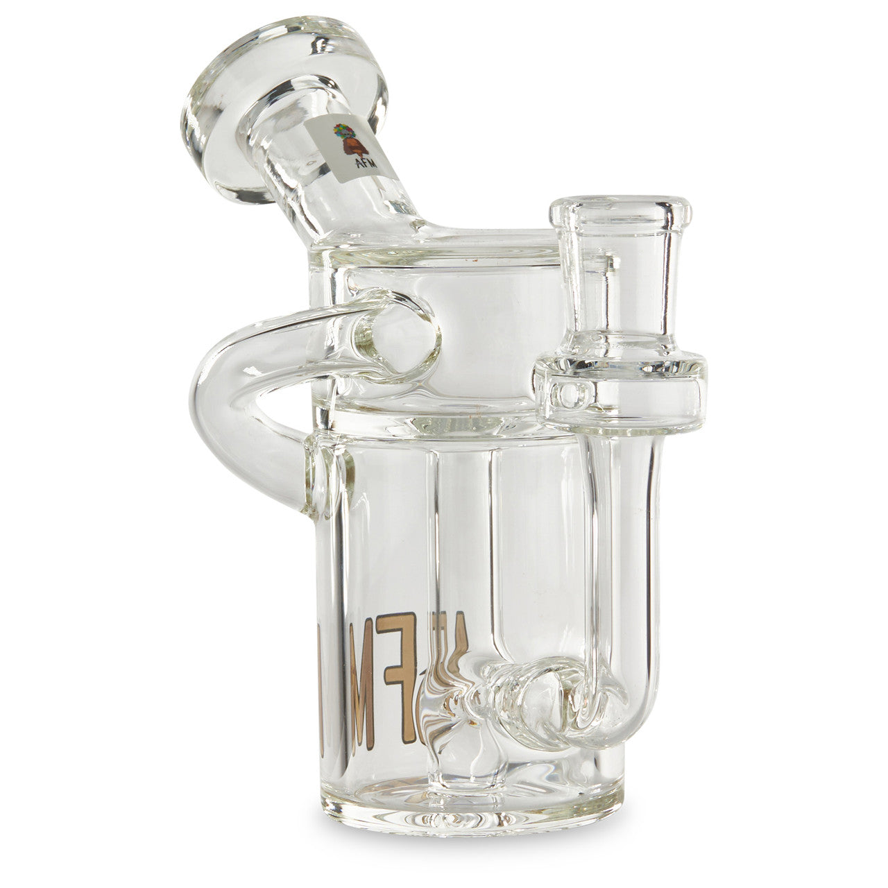 Clear Alien Flower Monkey Glass Recycler