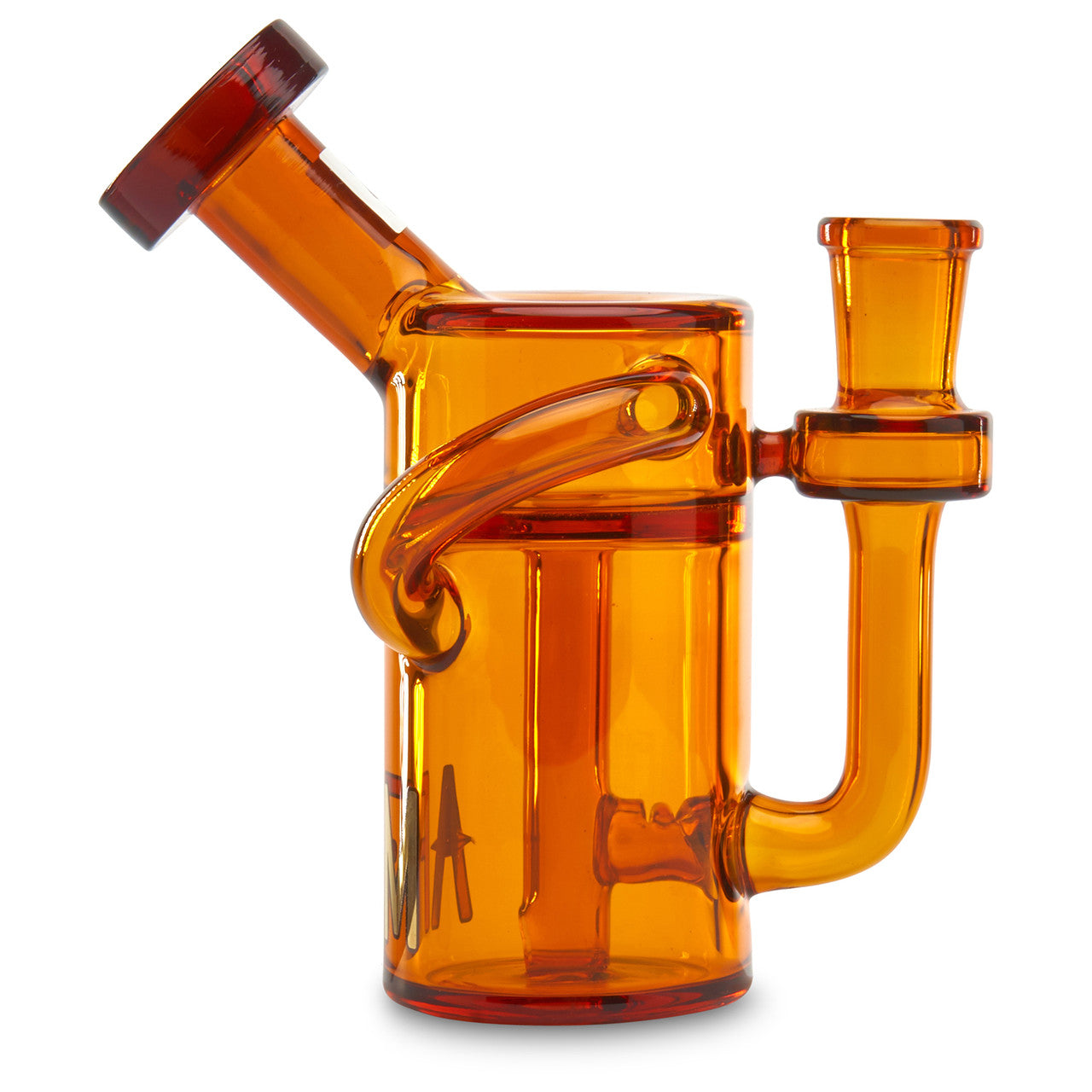 Gold AFM Mini Dab Rig Recycler For Sale