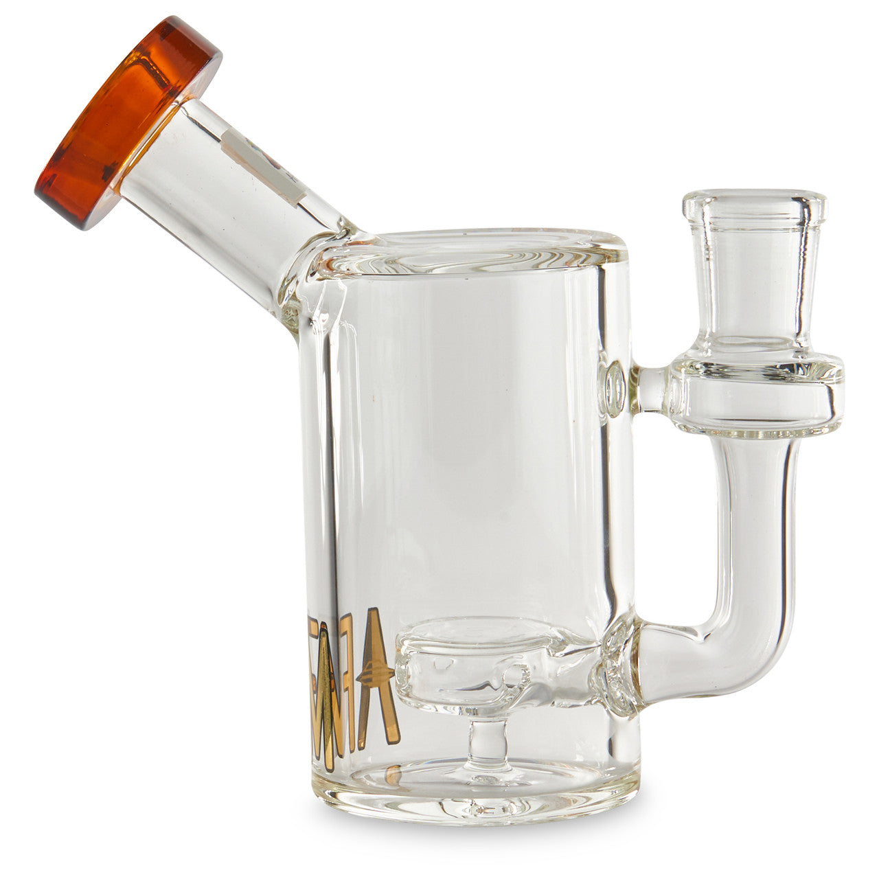 Alien Flower Monkey Glass Mini Rig Gold