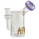 AFM Mini Dab Rig With 14mm Joint Purple Lip