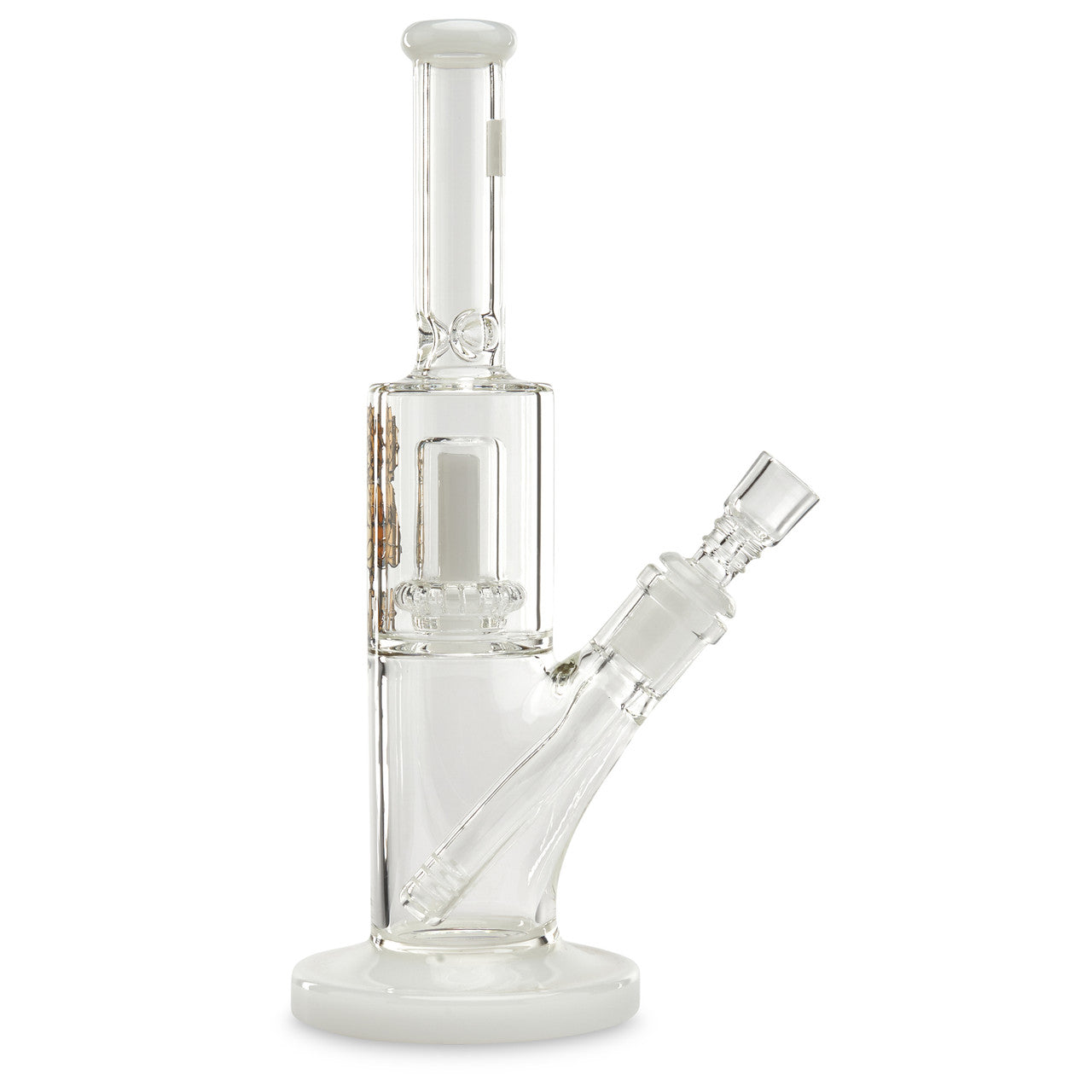 White Alien Flower Monkey Mini Waterpipe