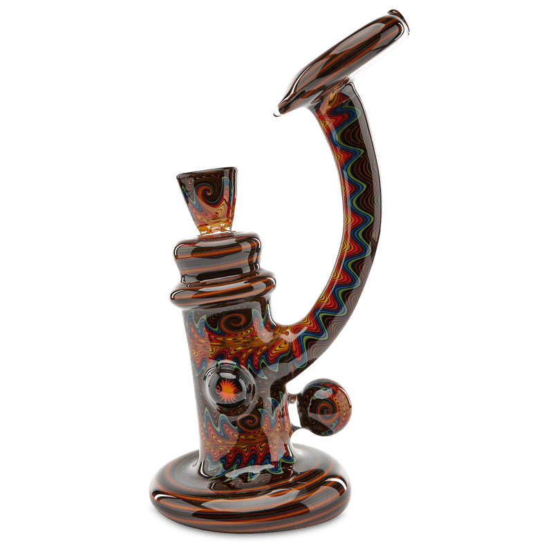 Andy G Fire Bubbler dry herb glass bubbler