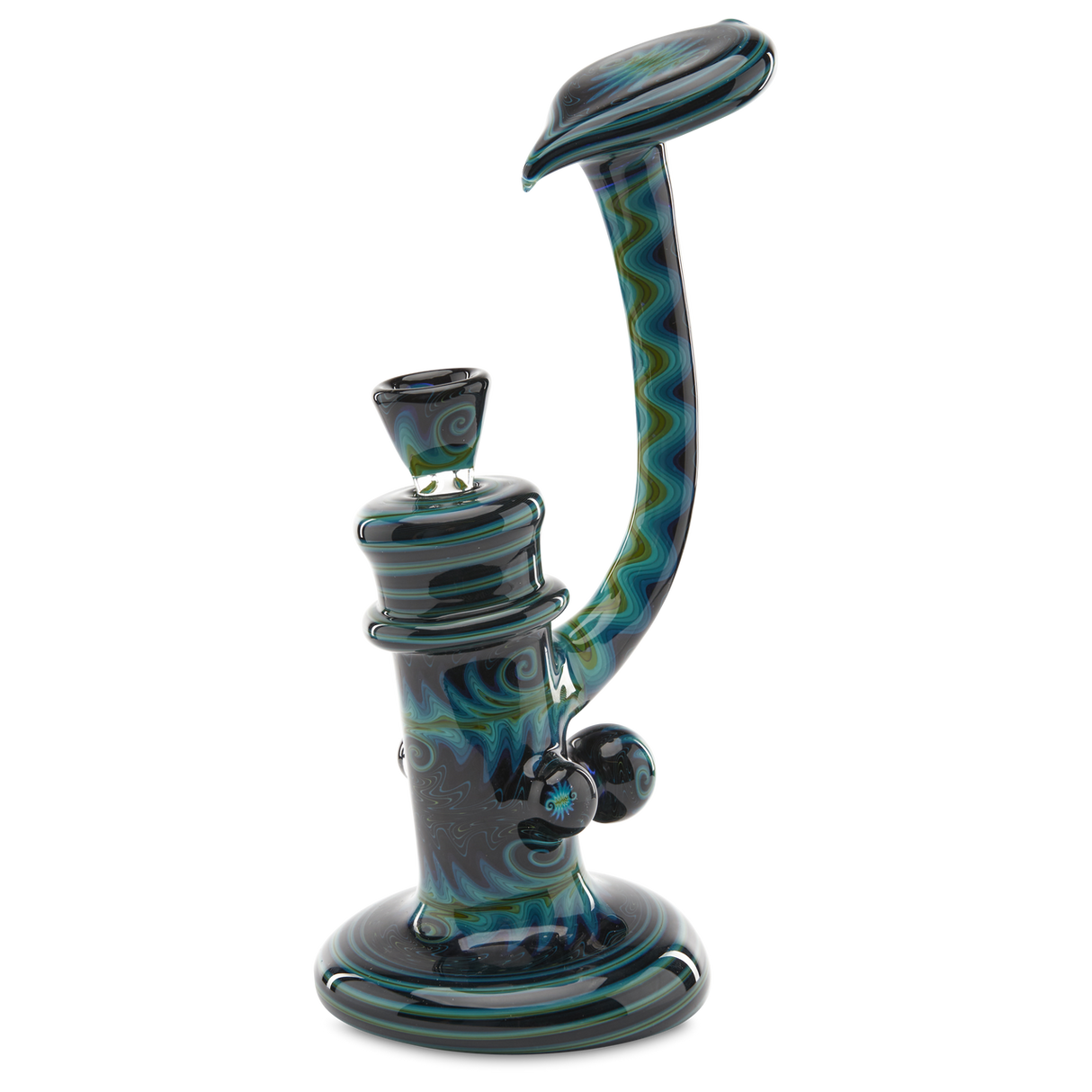 Andy G Ice Bubbler heady glass water pipe