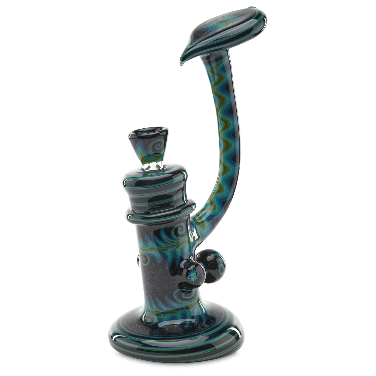 Andy G Ice Bubbler heady glass water pipe
