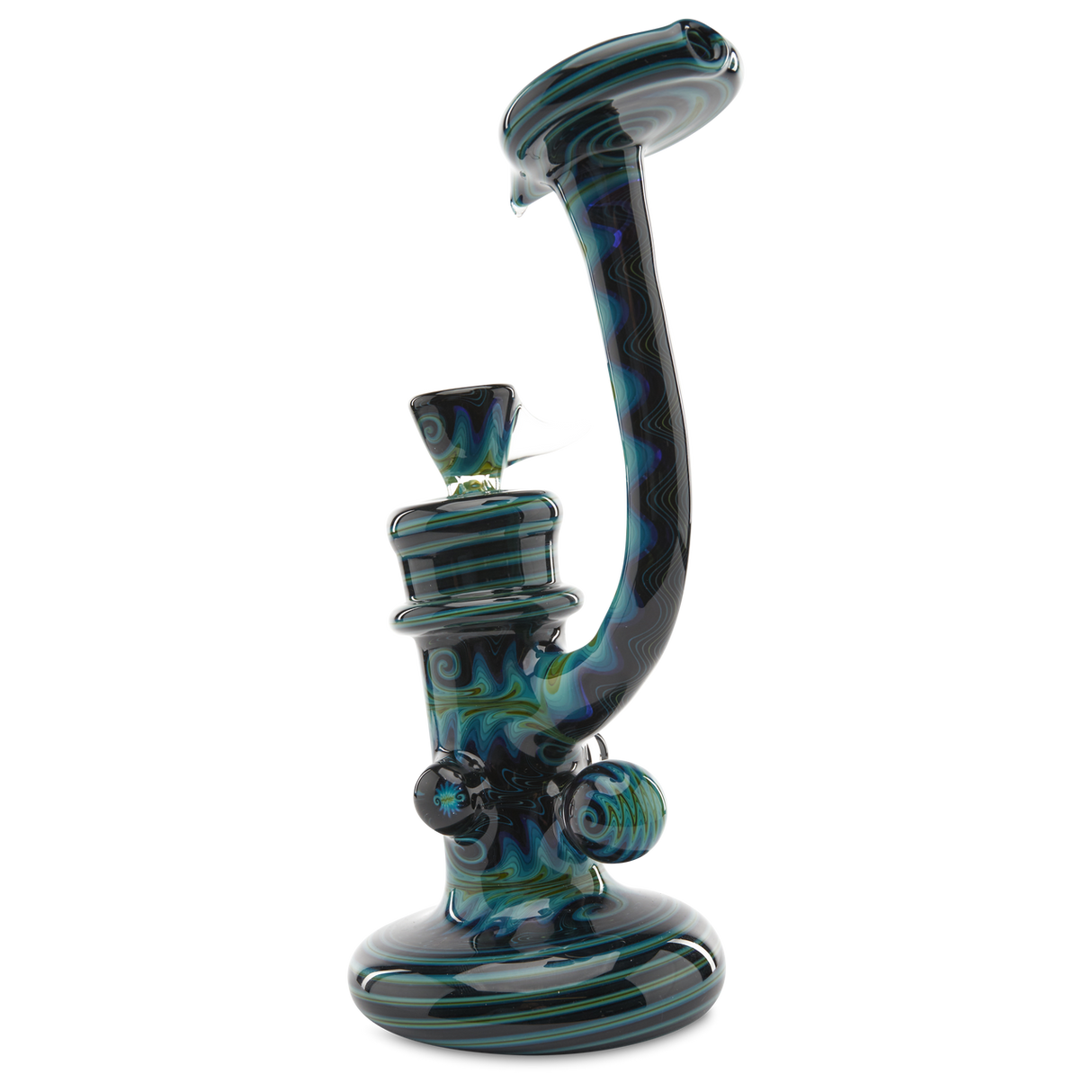 Andy G Ice Bubbler one of a kind glass hand pipe
