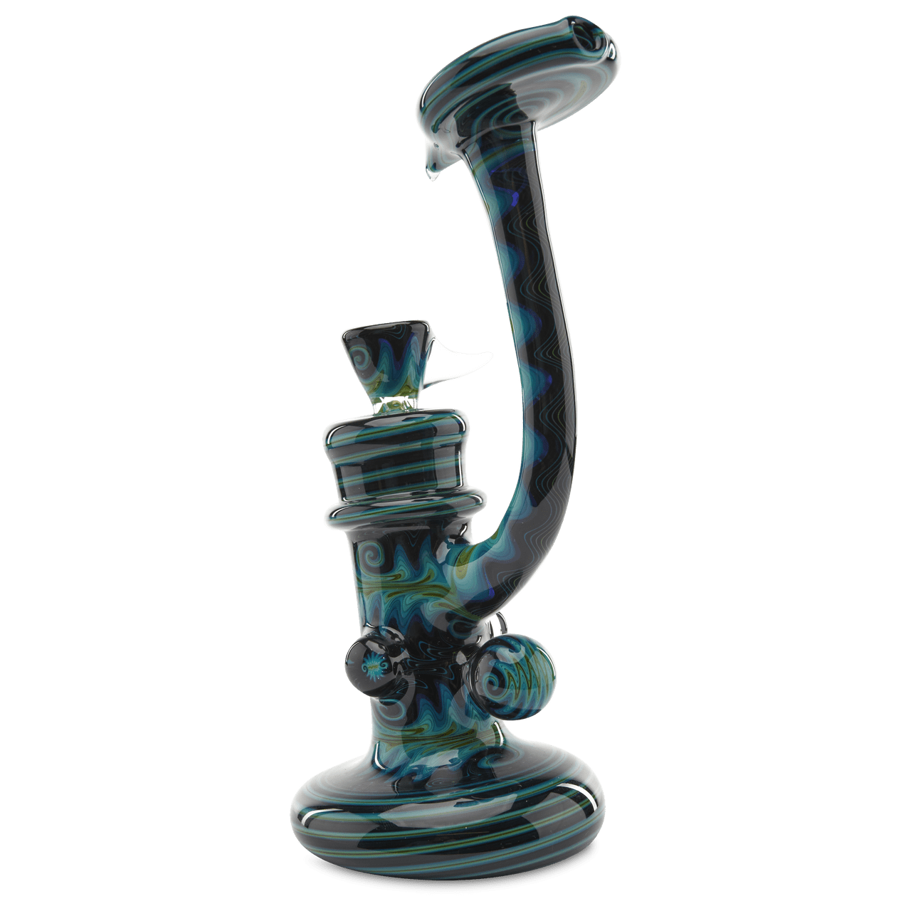Andy G Ice Bubbler one of a kind glass hand pipe