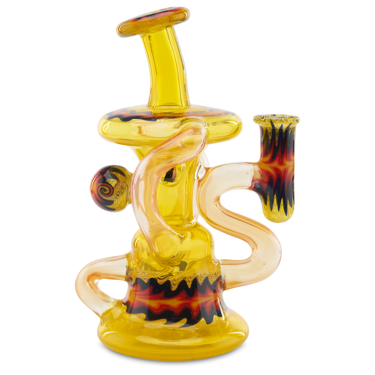 Andy G Transparent Klein dab rig water pipe