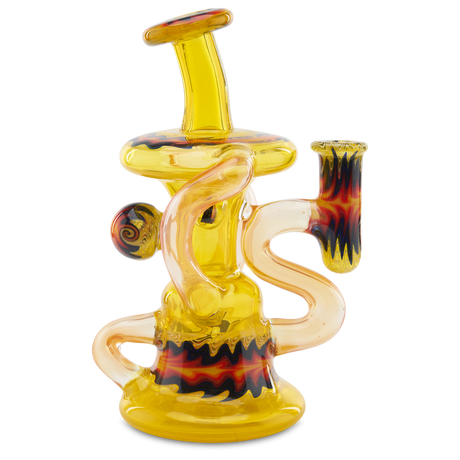Andy G Transparent Klein dab rig water pipe