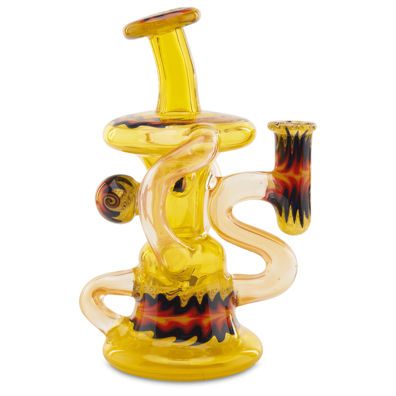 Andy G Transparent Klein dab rig water pipe