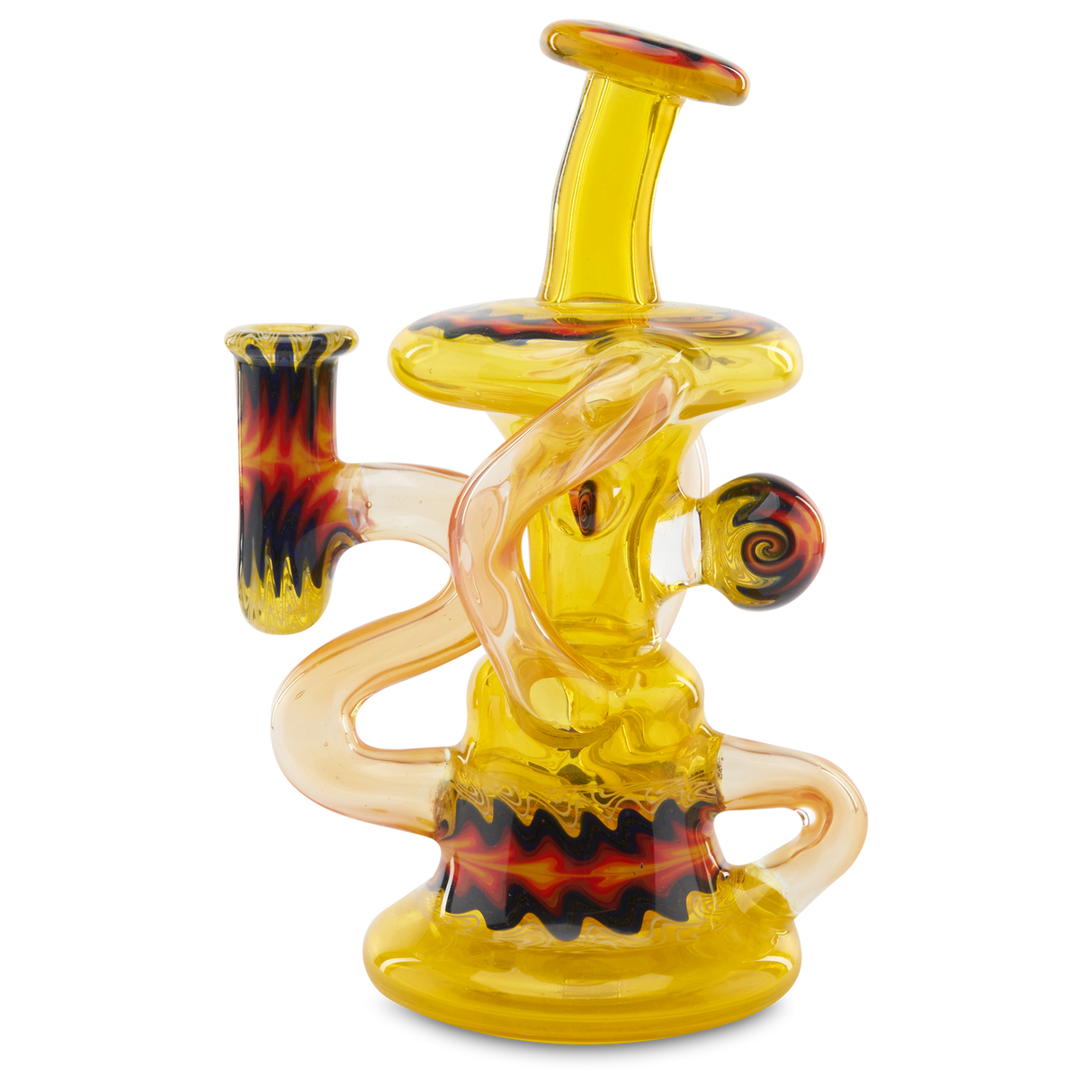 Andy G Transparent Klein one of a kind concentrate dab rig