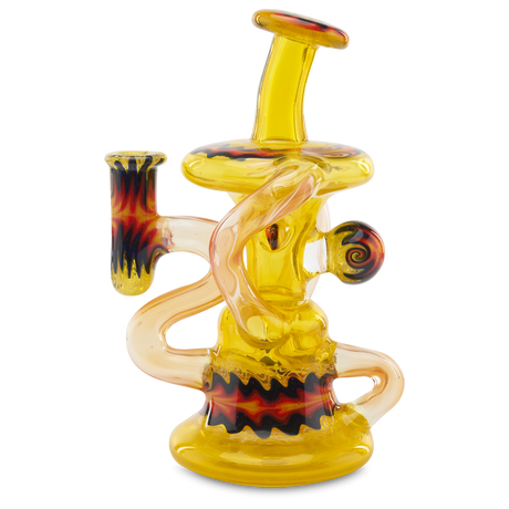 Andy G Transparent Klein one of a kind concentrate dab rig