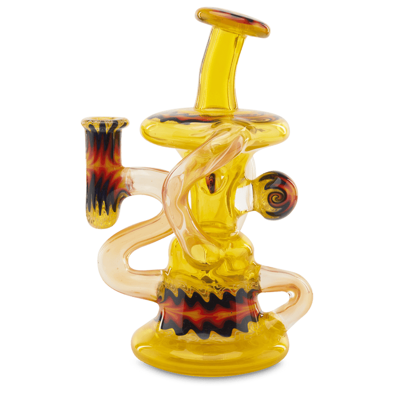 Andy G Transparent Klein one of a kind concentrate dab rig
